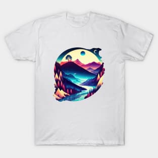 River to the Infinite - White BG T-Shirt